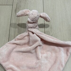 Jellycat Pink Bunny Lovey blanket